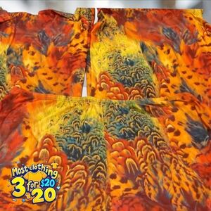 Cover charge Boho wide leg/bell bottom pants size 1X